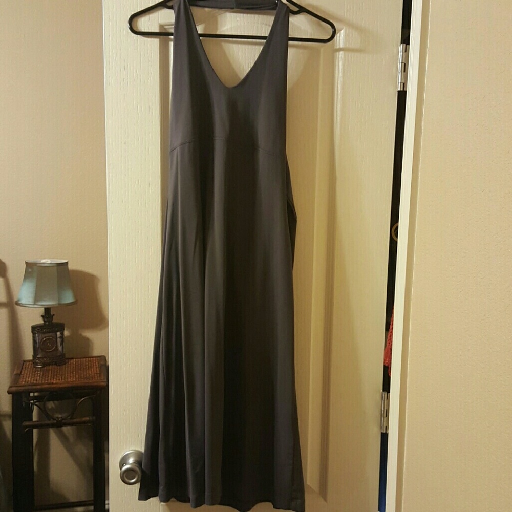 Patagonia Charcoal Halter Dress Medium